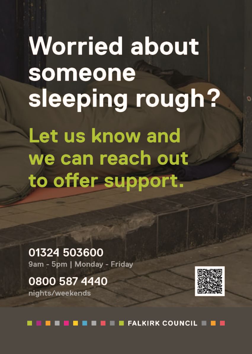 Sleeping rough poster